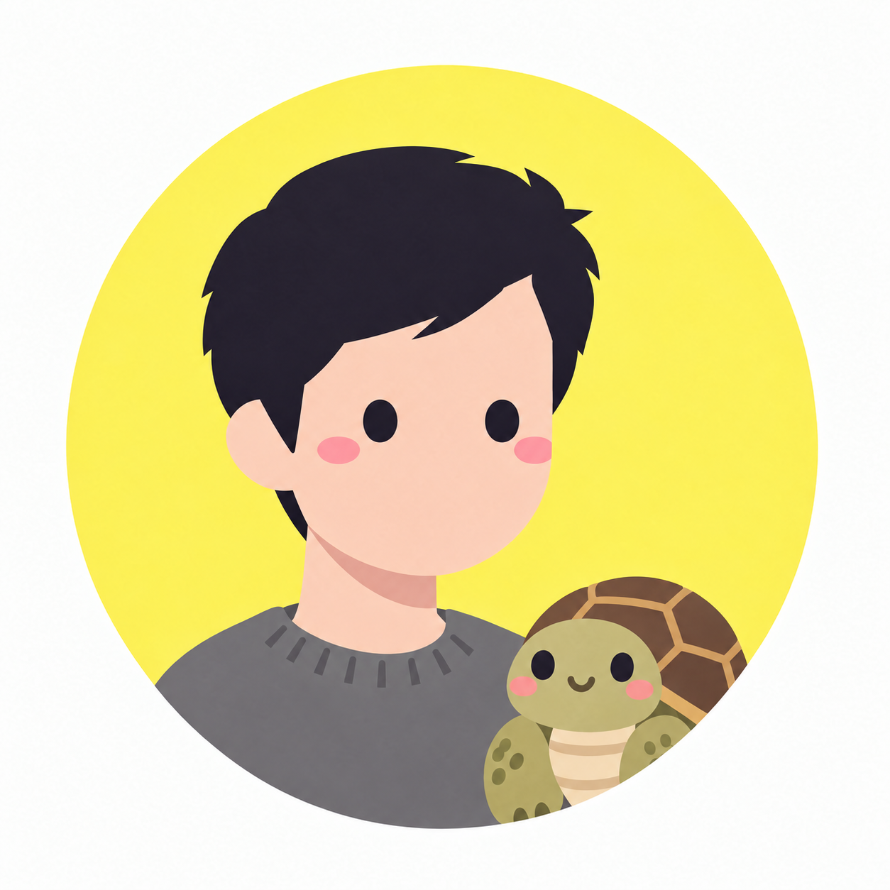 Illustrated portrait of Subi